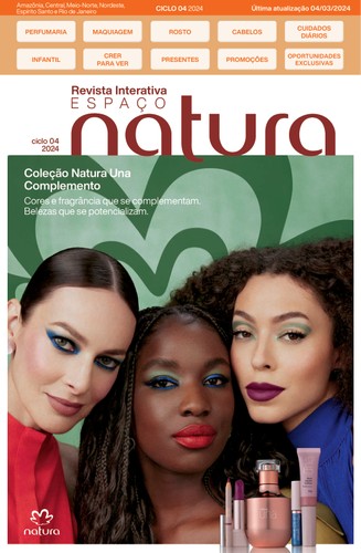 Catálogo Revista Natura + Cupom - Ciclo 04 de 2024