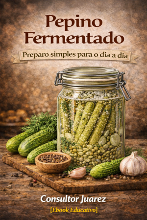 Como Preparar pepino Fermentado em Casa para o Dia a Dia (Guia Ilustrado)
