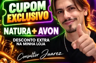 Natura – Avon – Cupom exclusivo 10% válido em todos os produtos Natura e Avon